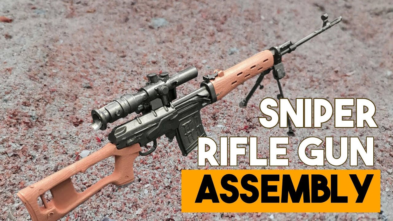 Sniper Rifle Gun Toy Assembly