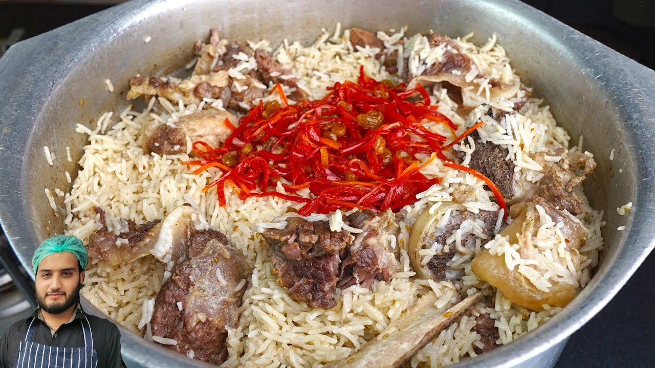 Kabuli Pulao | Authentic Recipe of Peshawri Kabuli Pulao