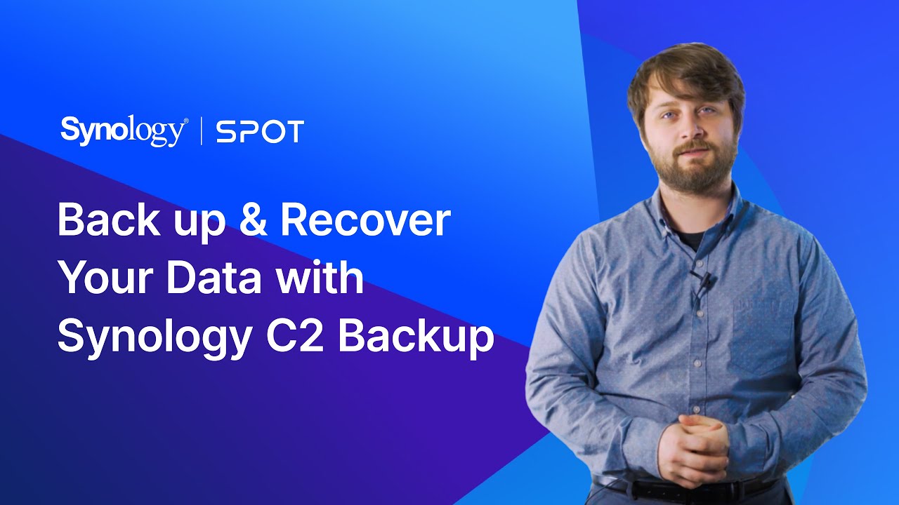 Резервное копирование и восстановление данных с помощью Synology C2 Backup | вебинар Synology