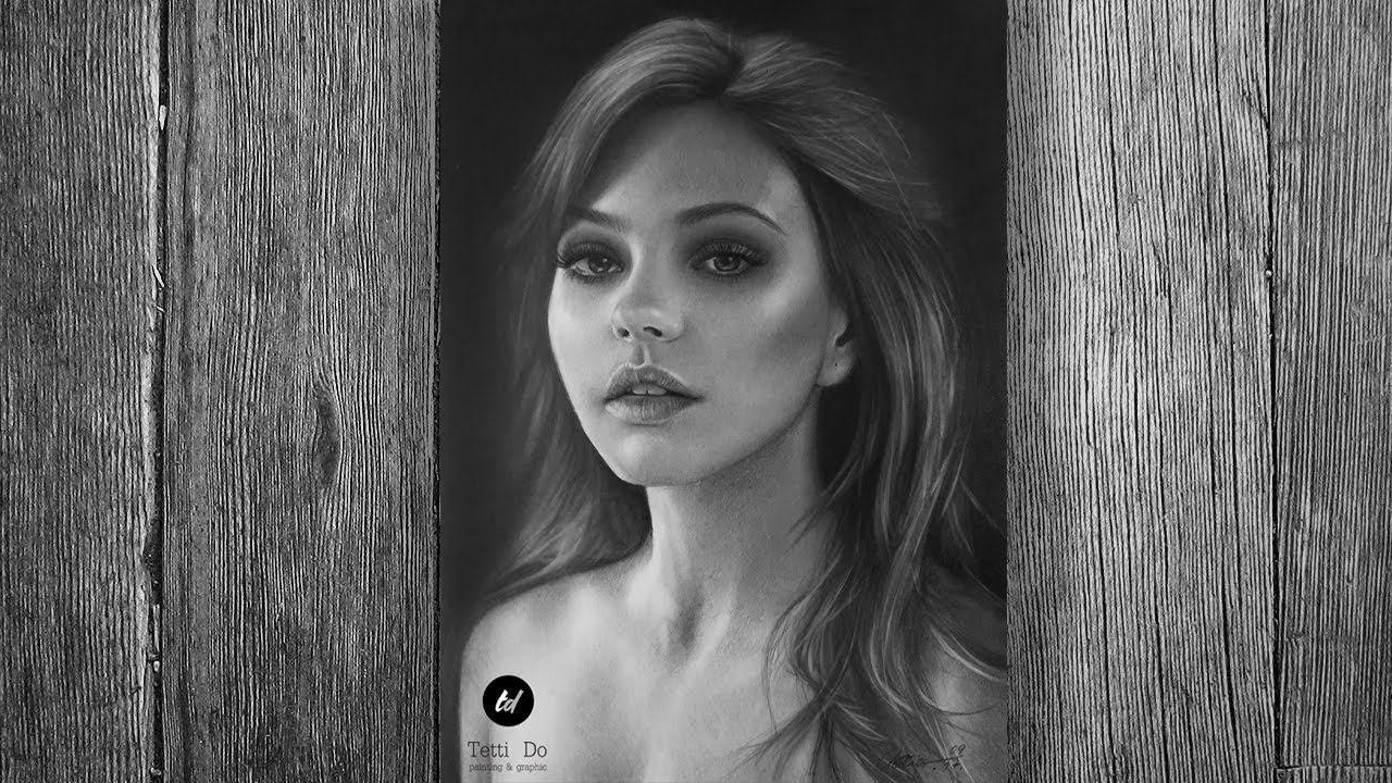 Portrait of pencils  Aimee Teegarden