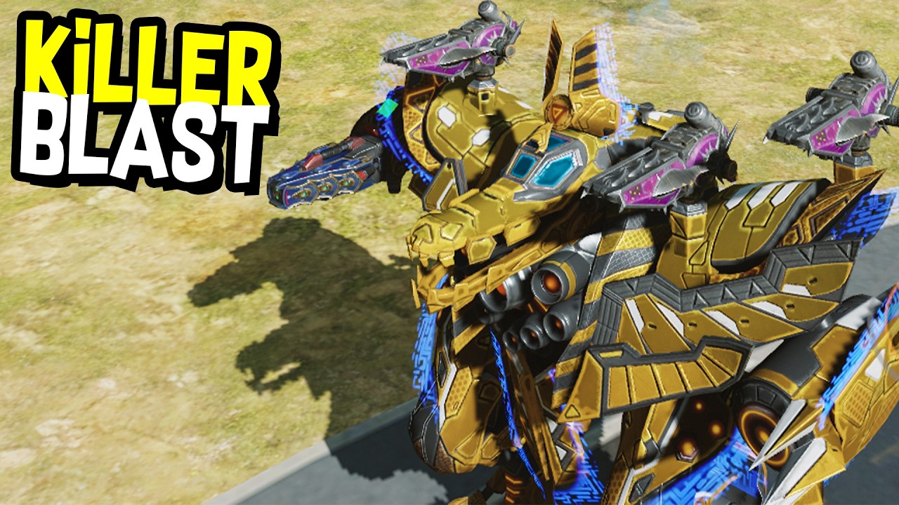 🟢 ¿Ammit de largo alcance? BLASTCHARGE 500m con Dread Scald/Warrior Scorcher MK3 - War Robots Mentor