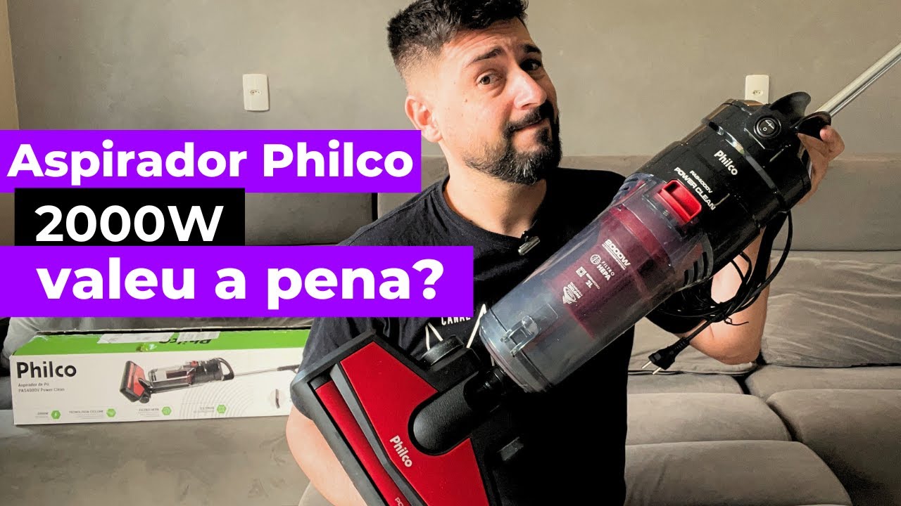Aspirador vertical philco 2000w - Ainda vale a pena em 2024 ?