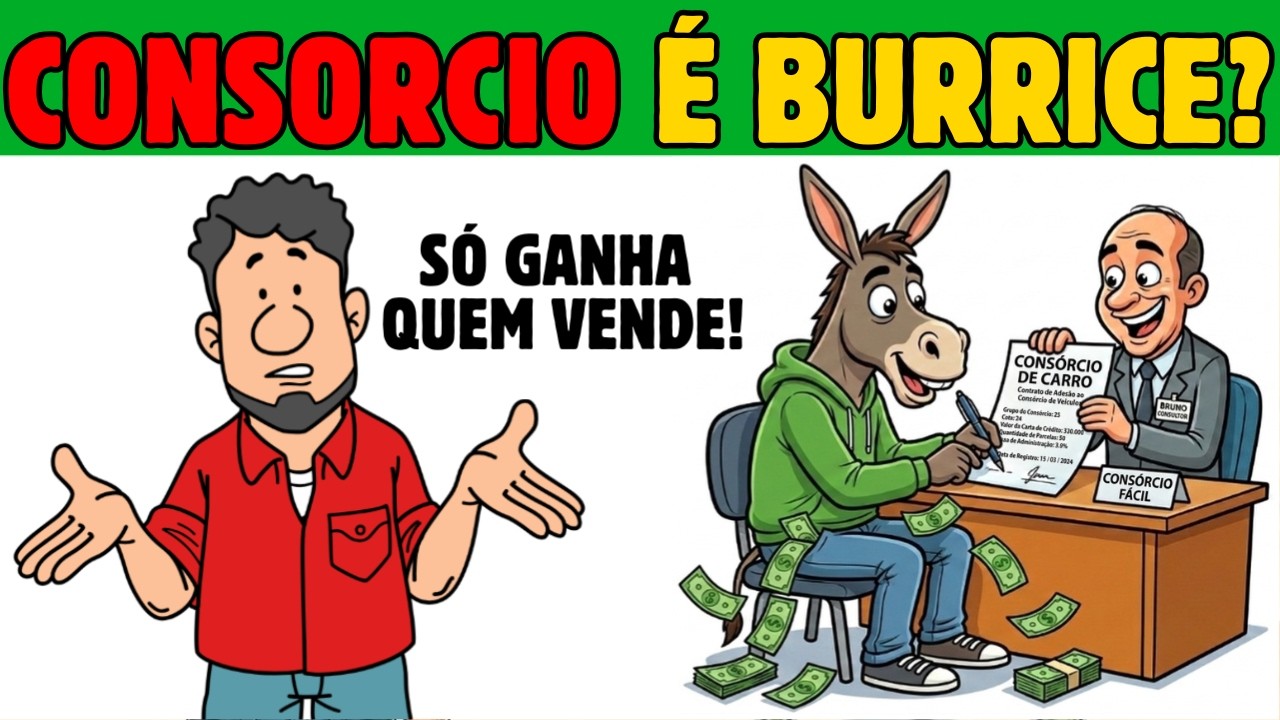 Consórcio Vale a Pena? A Matemática Que Ninguém Te Mostra | Educação Financeira