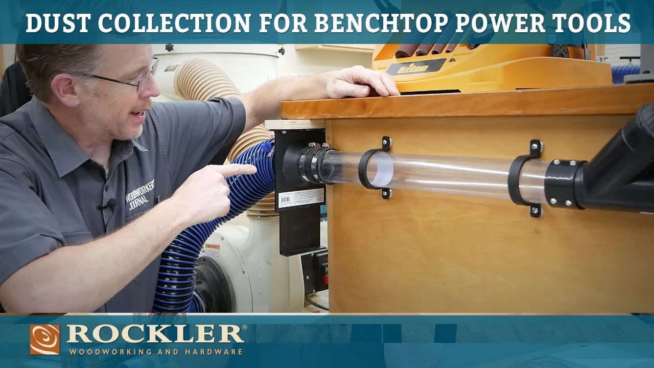 How to Run a Dust Collection Line to Benchtop Power Tools