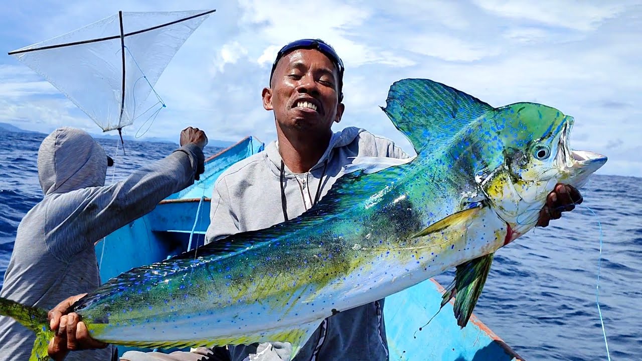 Modal Layang-layang Ikan ini takluk dgn Sejuta tehnik mancing tradisional ala Indonesia Timur #part2