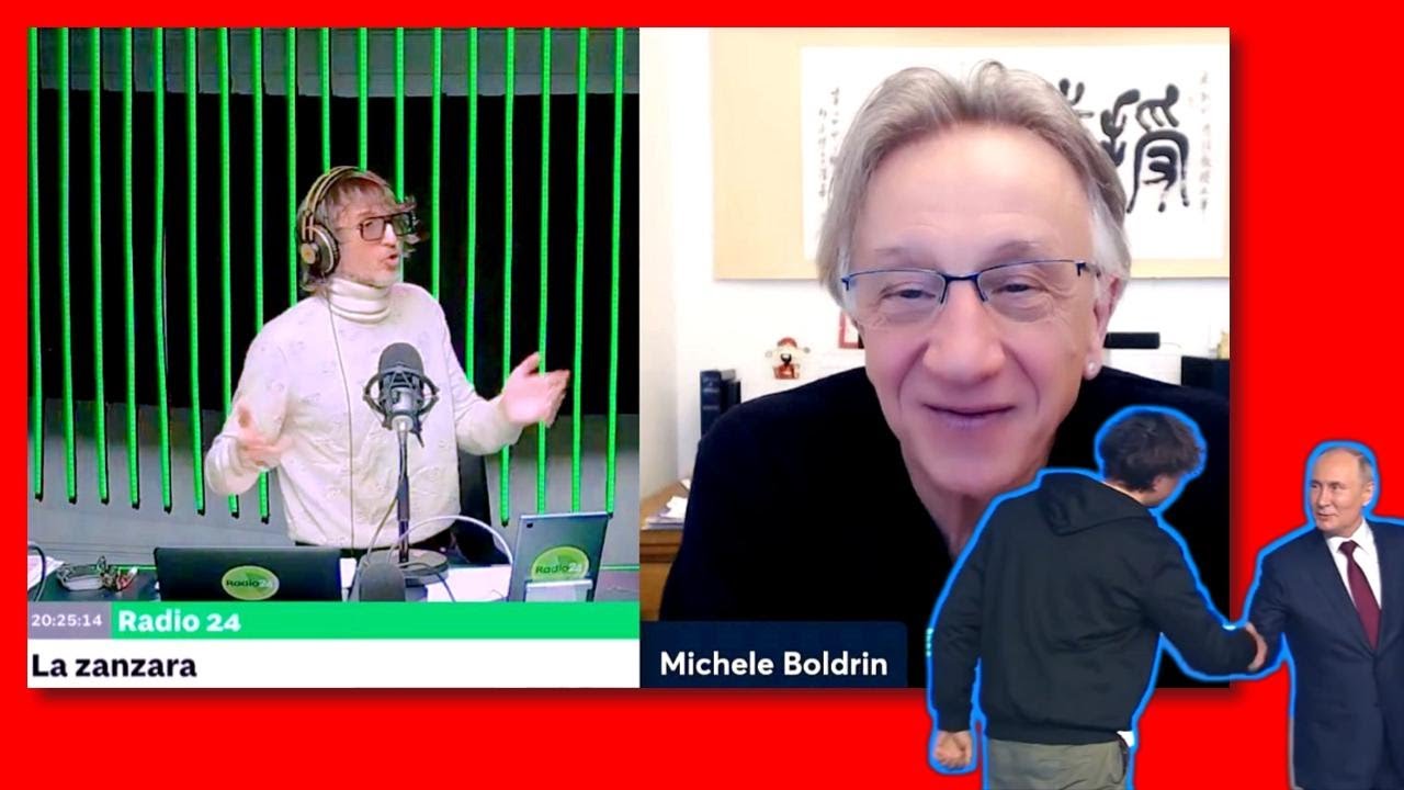Michele Boldrin su Jorit alla corte di Putin - La Zanzara 7.3.2024
