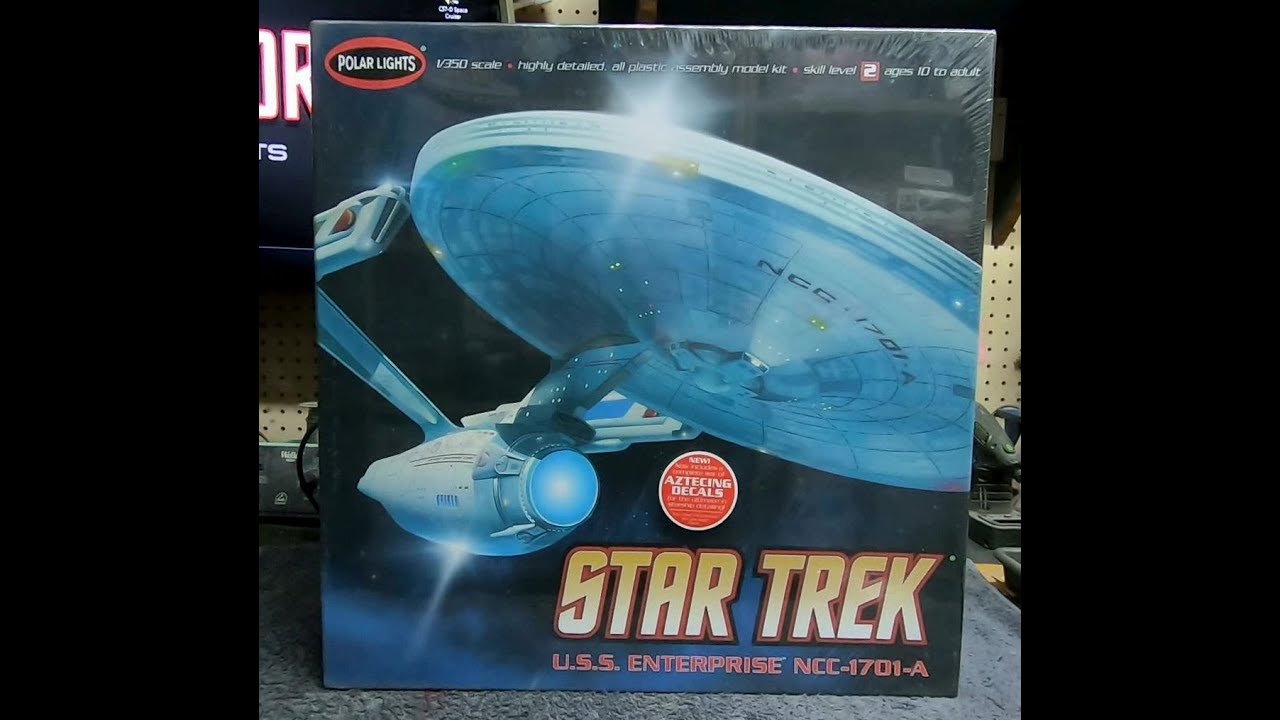 1:350 USS Enterprise Refit By Polar Lights Updated Build Series Pt 1