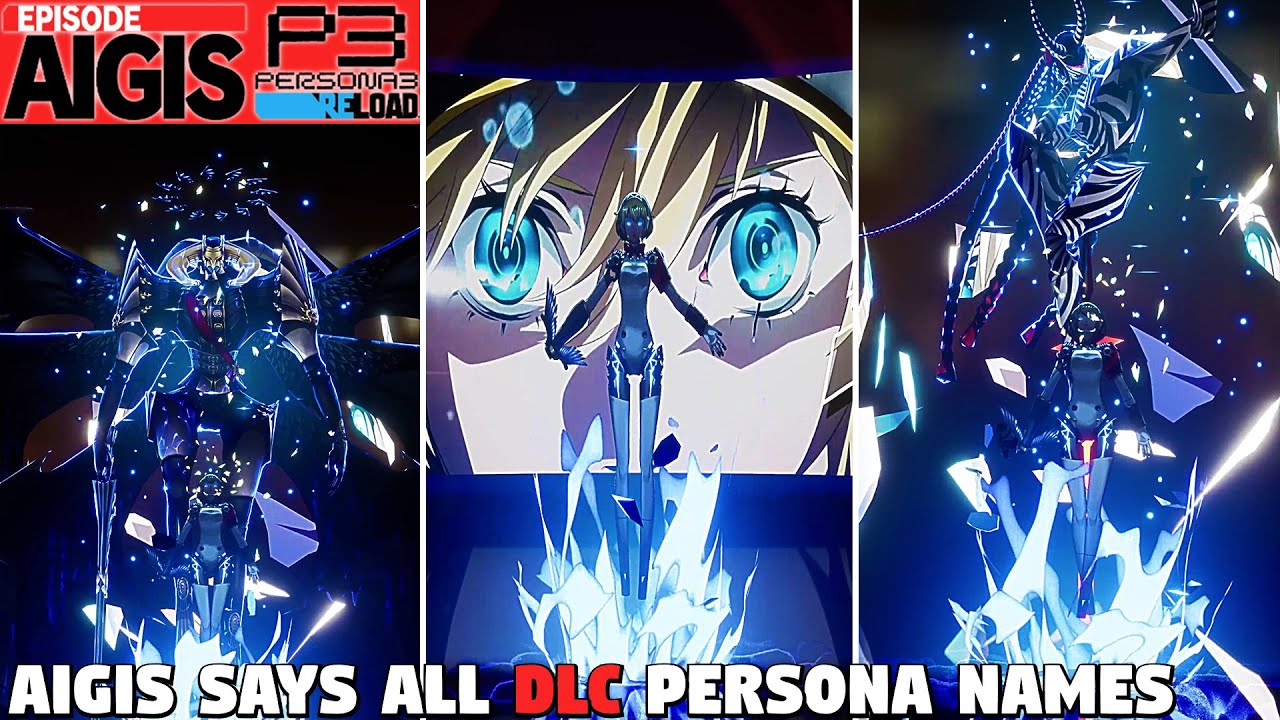 Эгис НАЗЫВАЕТ ВСЕ Имена персонажей из DLC - Persona 3 Reload The Answer Episode Aigis