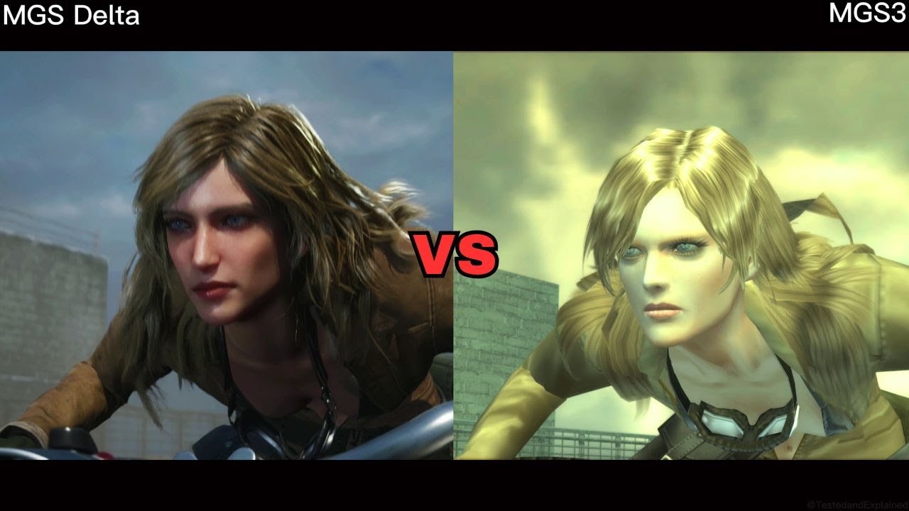 MGS Delta vs. MGS3: I'm Going to Lure It Back Here Side-by-Side Comparison