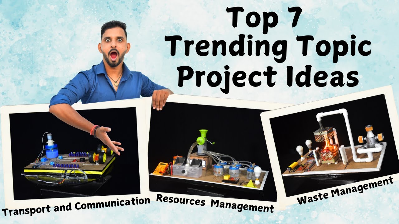 Inspire Award Project Ideas | Waste Management | Resources Management | Transport and Communication