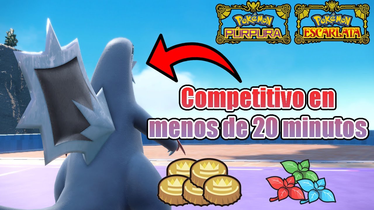 [GUÍA] COMO HACER A TUS POKÉMON COMPETITIVOS EN MENOS DE 20 MINUTOS | POKÉMON ESCARLATA Y PÚRPURA