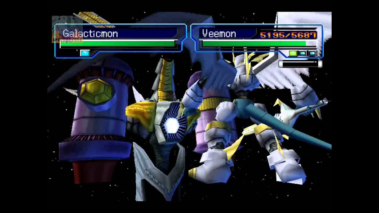Galaticmon Vs Imperialdramon P Digimon World 3 Or 2003