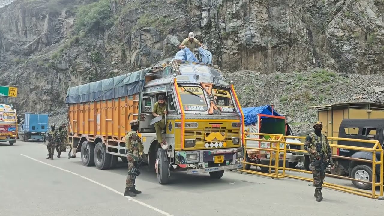 Security beefed up on Jammu Srinagar National Highway Ahead of Shri Amarnath ji Yatra 2025