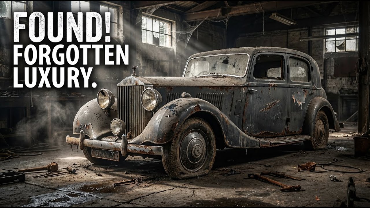 Abandoned 1934 Rolls-Royce Phantom Reborn from Total Rust ASMR Car Restoration