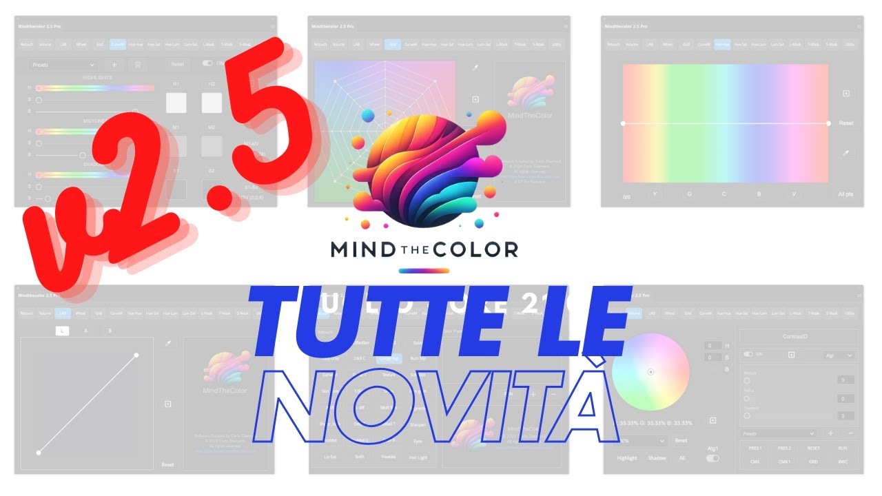 MindTheColor v2.5 (Update) - Tutte le Novità.