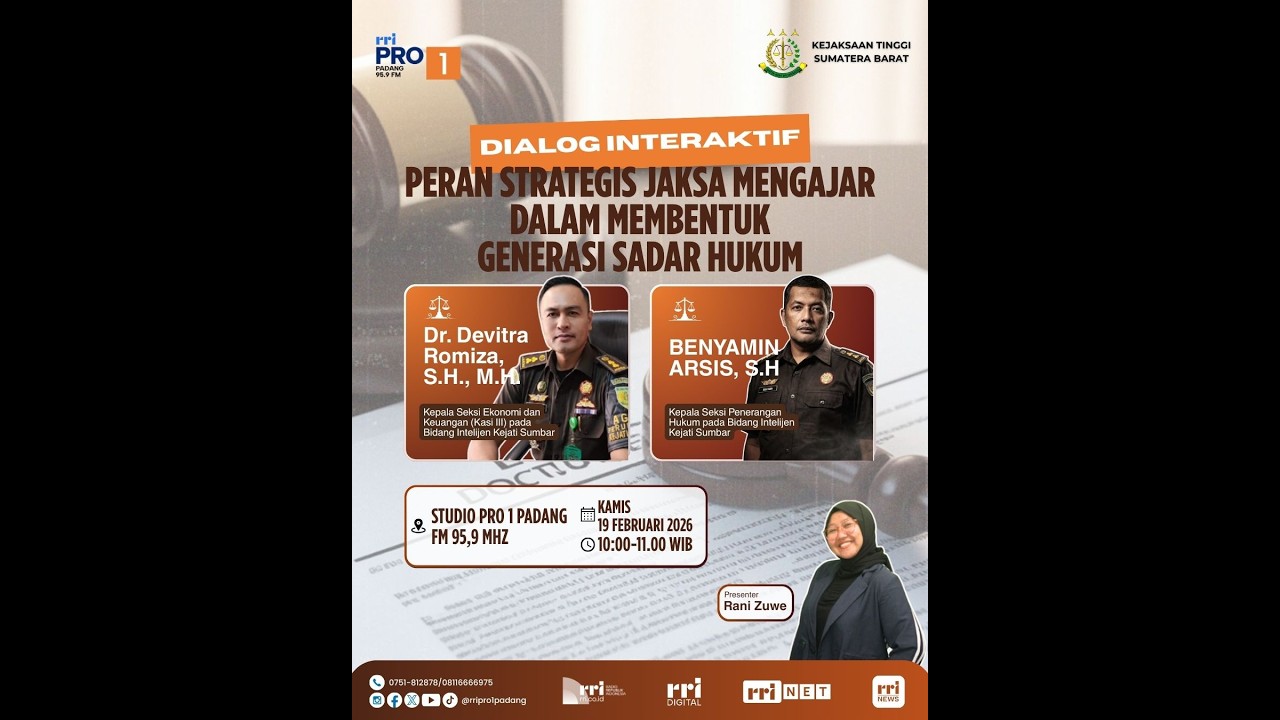 DIALOG INTERAKTIF || KAMIS, 19 FEBRUARI 2026