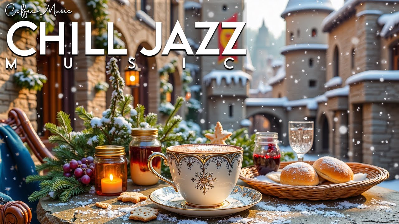 Chill Winter Jazz Music ❄️ Cozy Coffee Jazz for Study, Work and Calm Winter Relaxation
