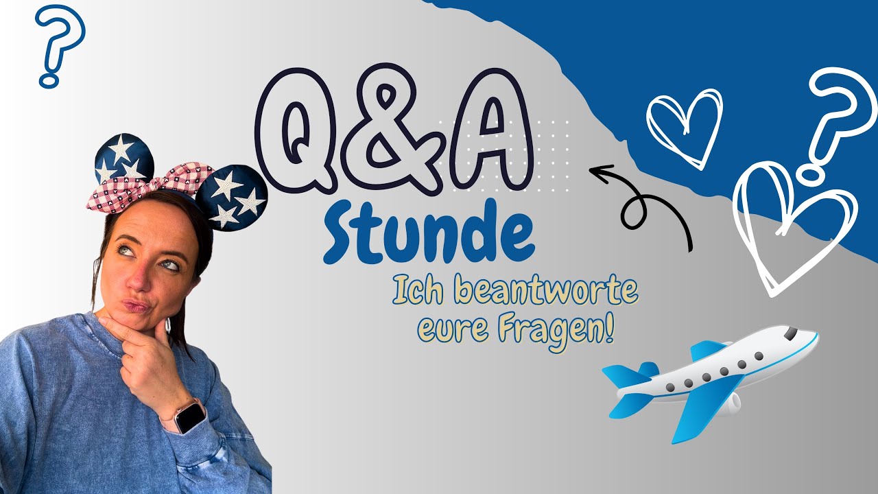 ❓Moni's Q&A Stunde - Wann sehe ich Sam wieder? Lieblingsohren & nächsten Trips!