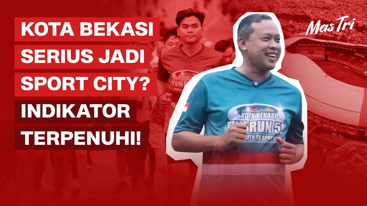 KESERUAN WALI KOTA BEKASI LARI BARENG WARGA DI CFD, FUN RUN 5K