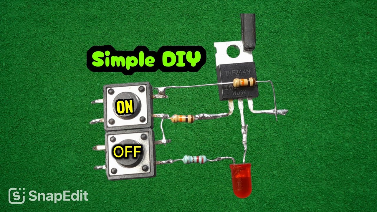 mosfet simple switch circuit 