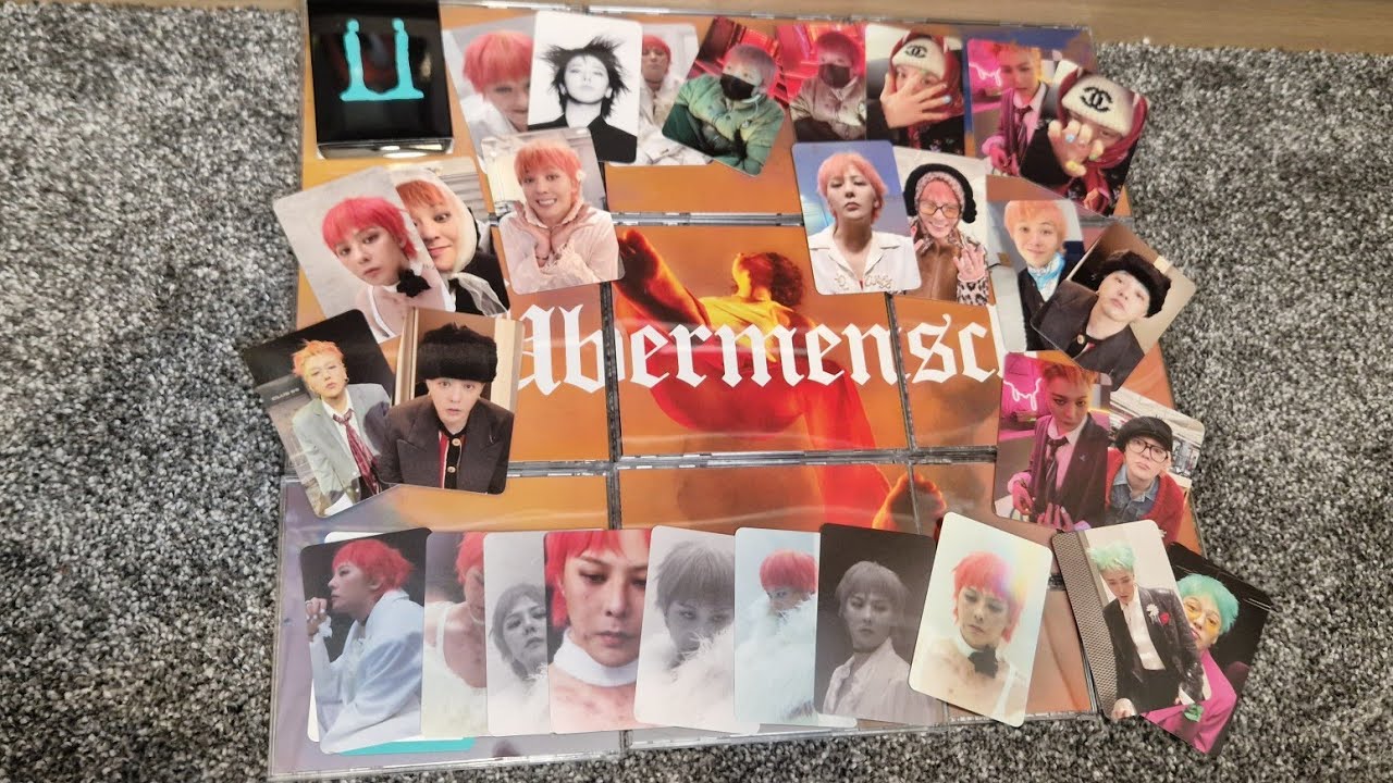 My GD Albums are finally here!!! 🥳💛👑