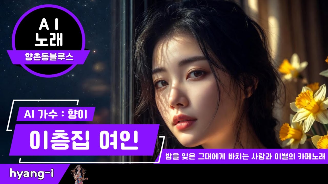AI 노래 / 이층집 여인 (영상) / AI 가수 #촌이 / 작사 조용한 / 작곡 #suno AI / 저작권 - #향촌동블루스 / #ai노래 #ai가수 #ai노래만들기