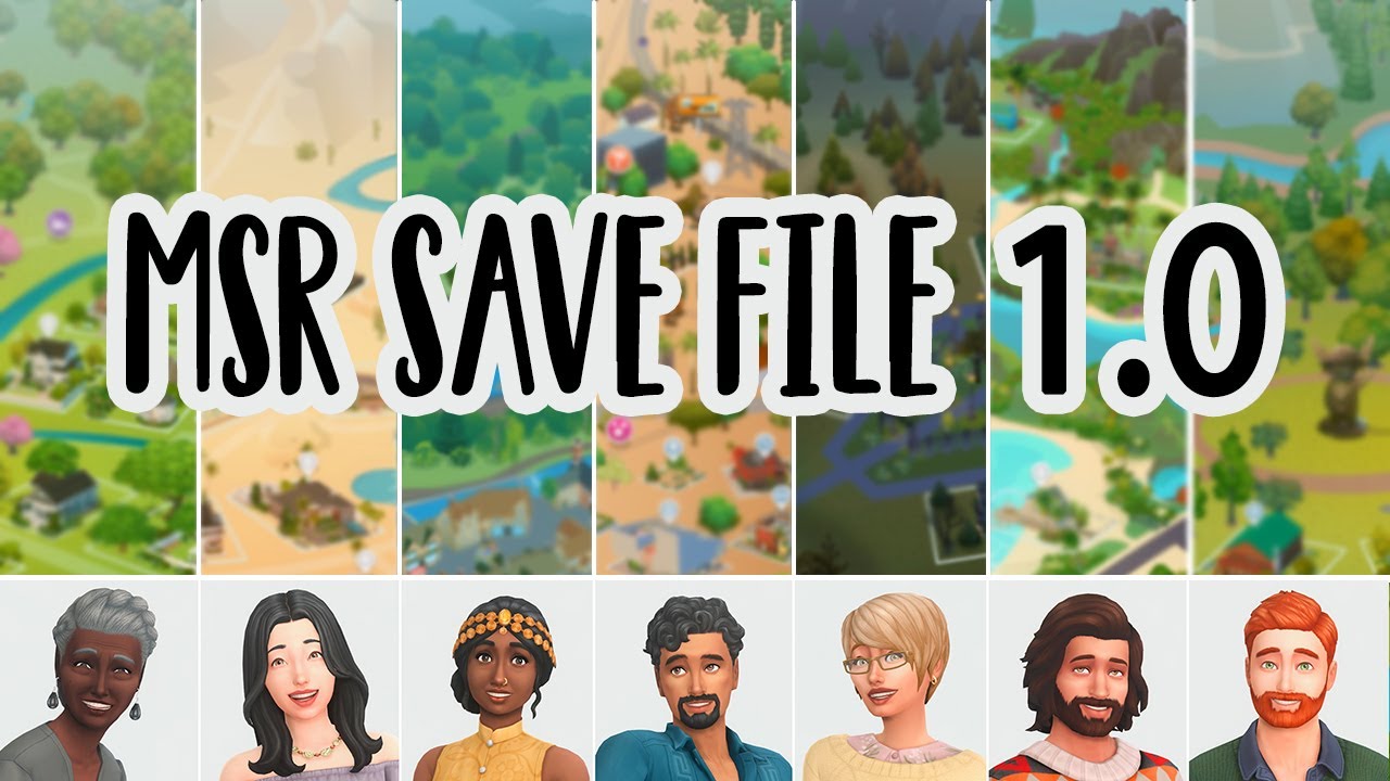 SURPRISE! My Save File is Here! - Download & Overview 💓 //  Sims 4 Save File