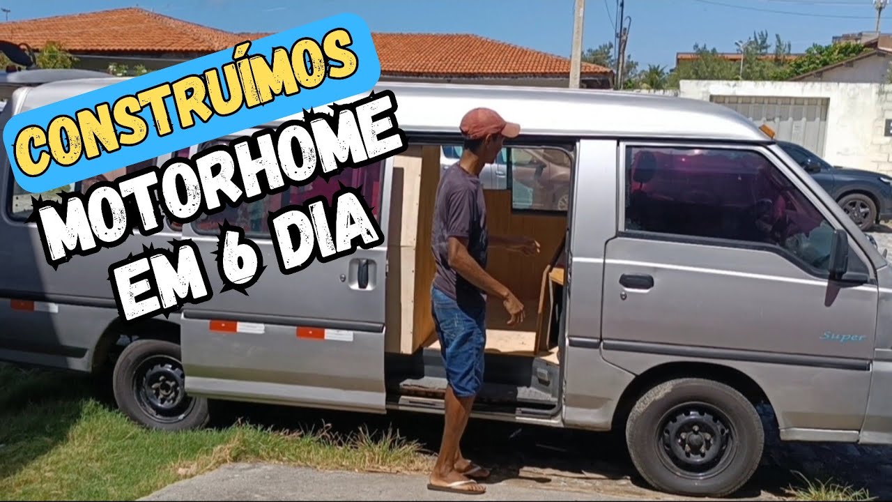 construímos um MOTORHOME em 6 dias em uma H100.EP.12