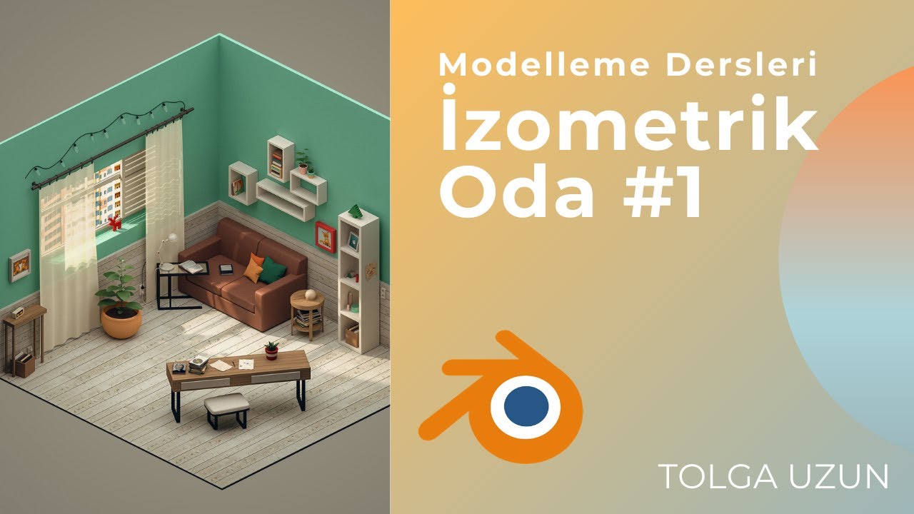 İzometrik Oda Modelleme #1 - Blender Eğitim