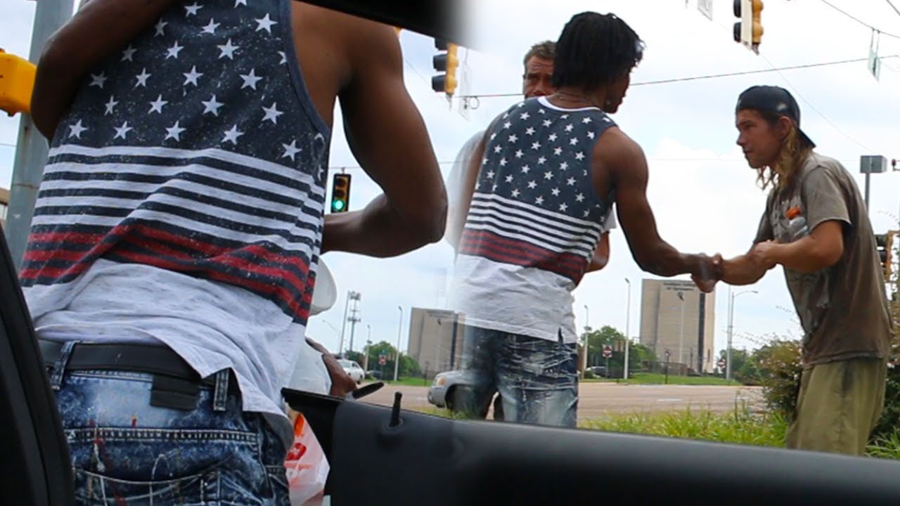GIVING BACK To The HOMELESS (VERY EMOTIONAL) Giving Back Pt. 3