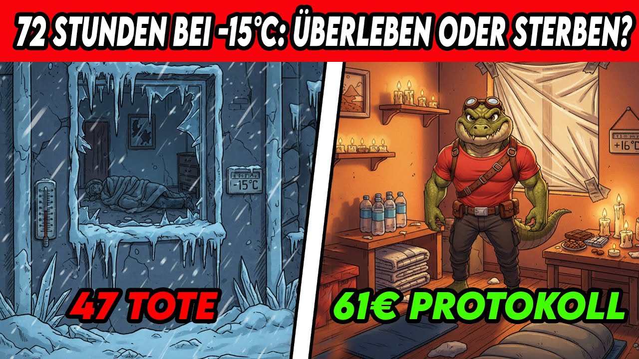 Winter Blackout: 72 Stunden Ohne Heizung Bei -15°C (Das Musst Du Wissen