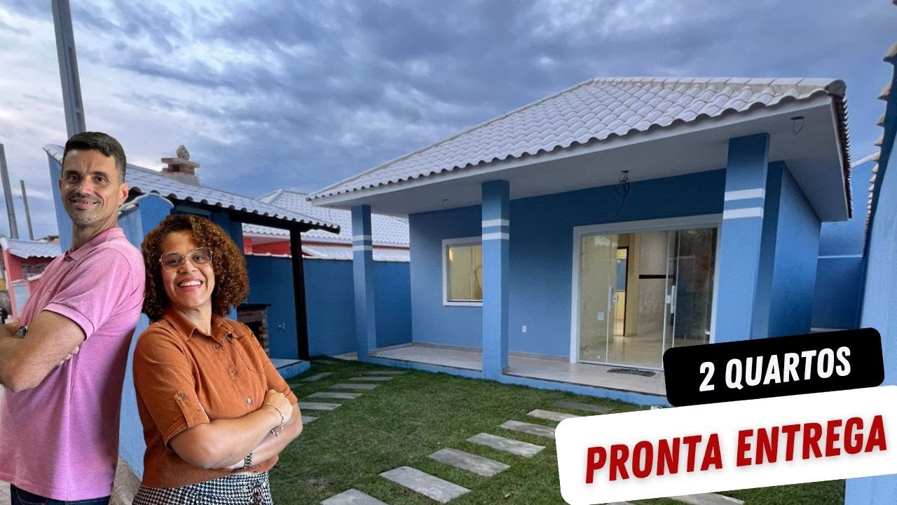 Do lado da Rodovia! Em Unamar - Cabo Frio casa com 2 quartos!