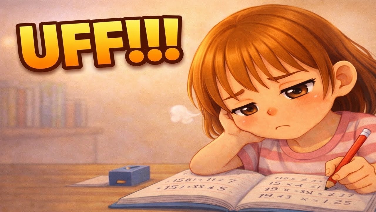 Quando non ho voglia di fare i compiti | Storia per bambini (5-8 anni ) – Luna