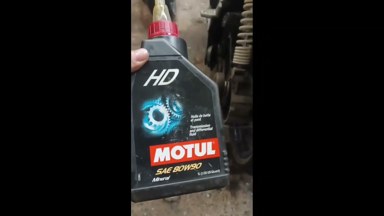 Замена масла в редукторе на мопеде Aprilia sr 50 (двигатель hiper 2) #3