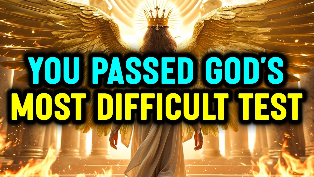 Chosen Ones, God Said: You Passed the Test I Never Thought You Could | Congratulations