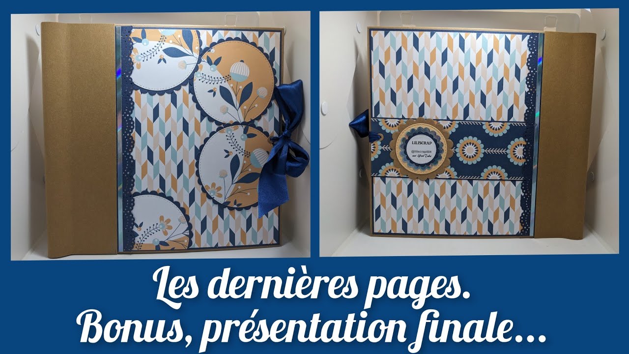 🐶🐱📷 Tuto 5/5 - Page 8 face b + couverture - Présentation finale en bonus 📸🐱🐶