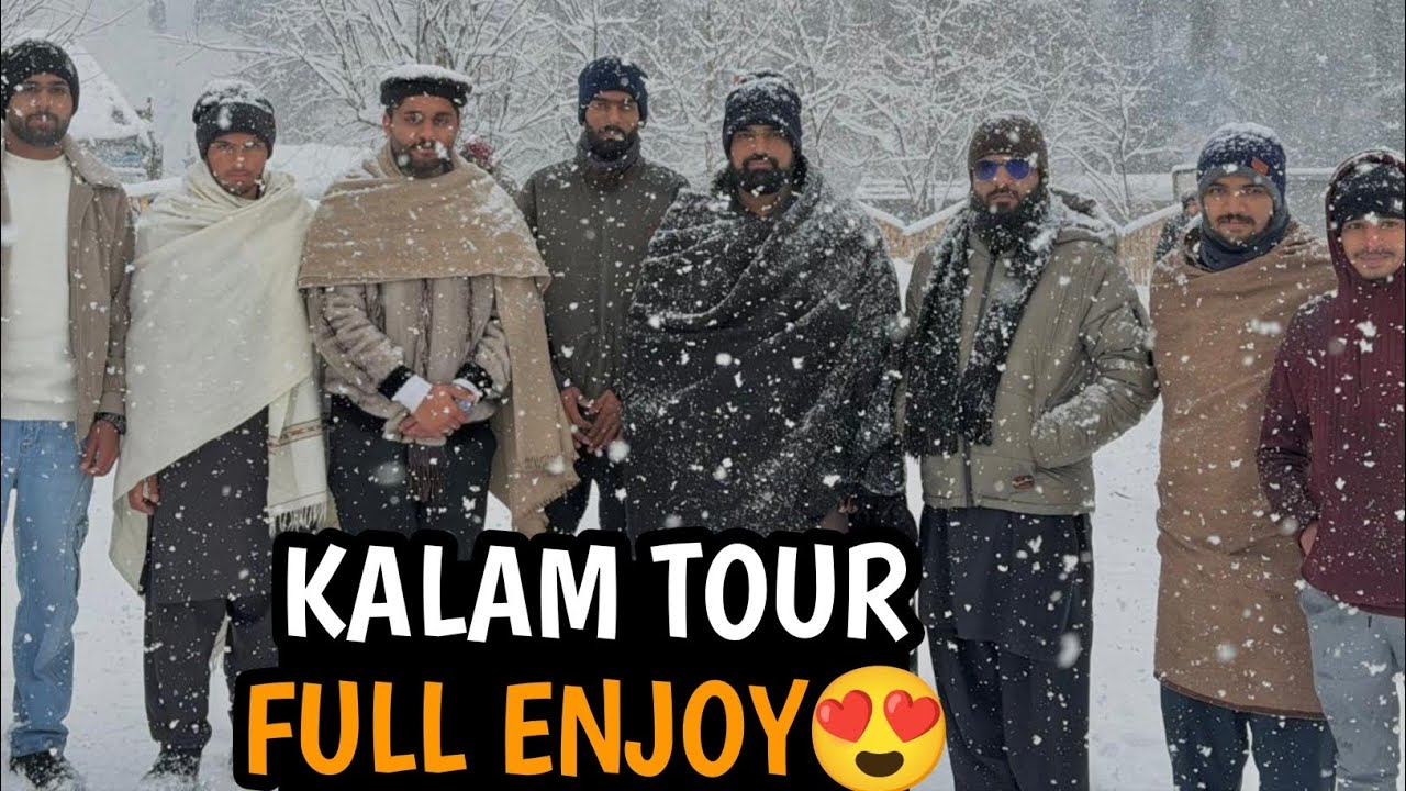 2nd day 😀Visit To Kalam Top 🔝💫 !Enjoy in Snow 