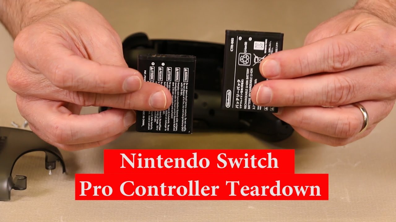 Разборка контроллера Nintendo Switch Pro