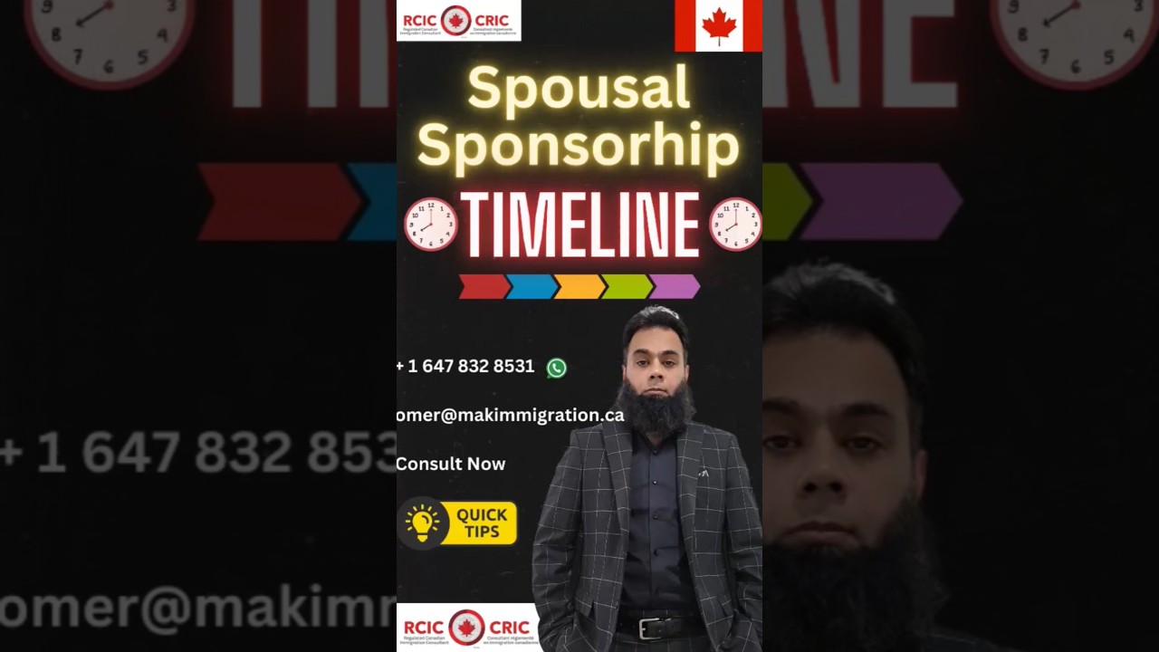 Family Spousal Sponsorship Processing Timeline For Canada