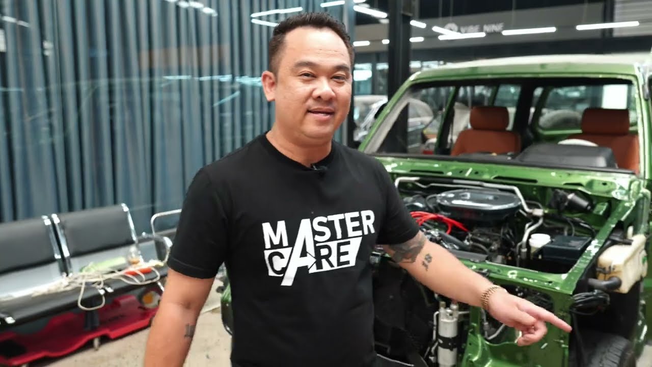Эпизод 3 G2000: У Pajero друга из Куанг Нама новое «сердце», прекрасное до мельчайших деталей.