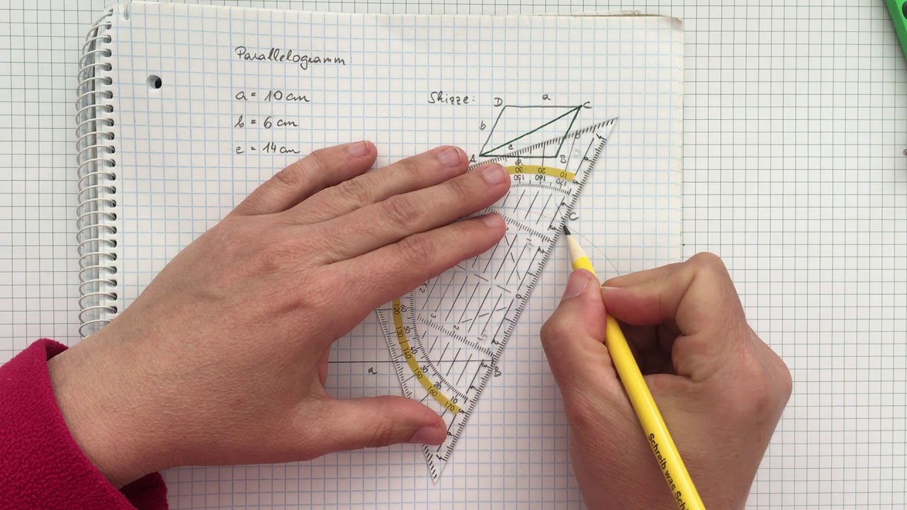 Parallelogramm: Konstruktion 2