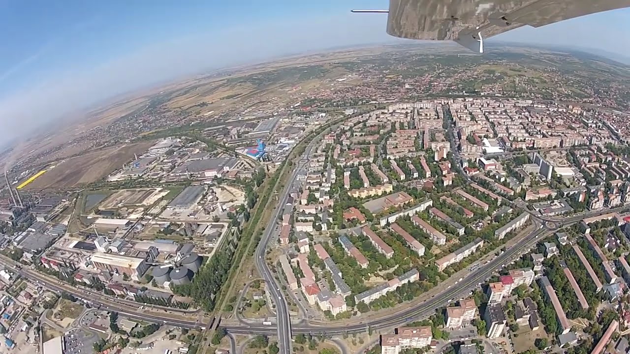 Oradea vazuta din aer  / Oradea from air / Nagyvarad madartavlatbol