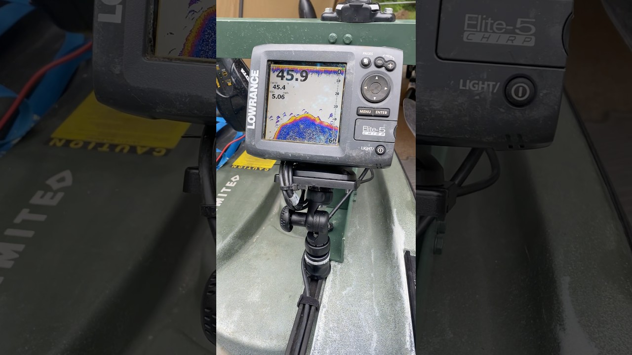 Easy Fish Finder Graph Mount Kayak Install 