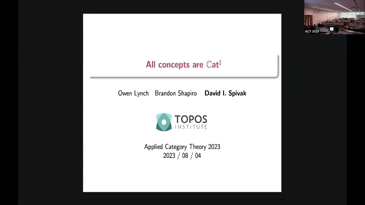David Spivak - All Concepts are Cat#