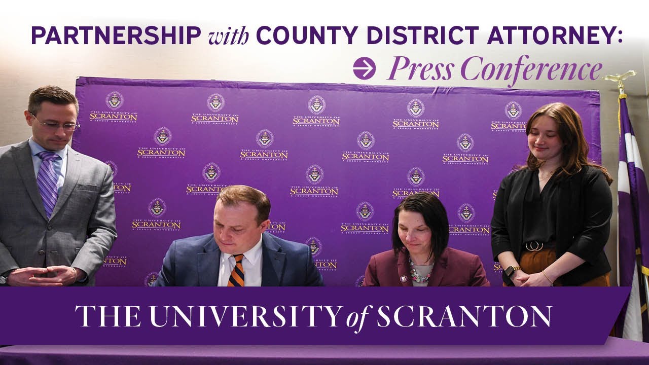 University of Scranton Announces Internship Program with District Attorney's Office, April 16, 2025