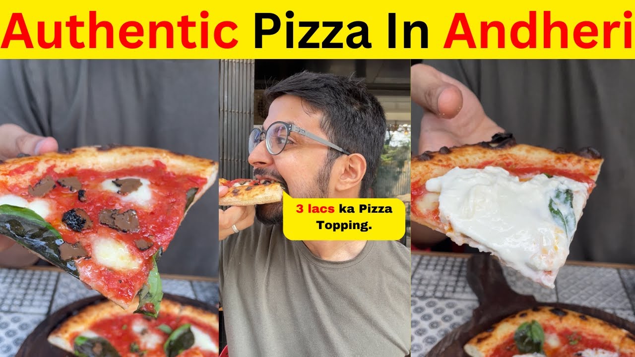 Rs.3,00,000 ka Pizza Topping | Truffle Pizza | Burrata Pizza | Kestè Pizzeria Andheri west |