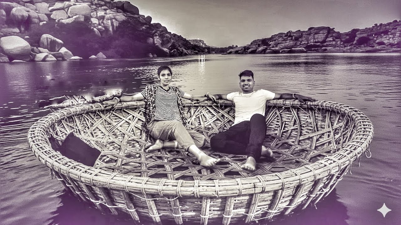 Coracle ride in Hampi | Hampi | Coracle Ride | Hampi tourists places |