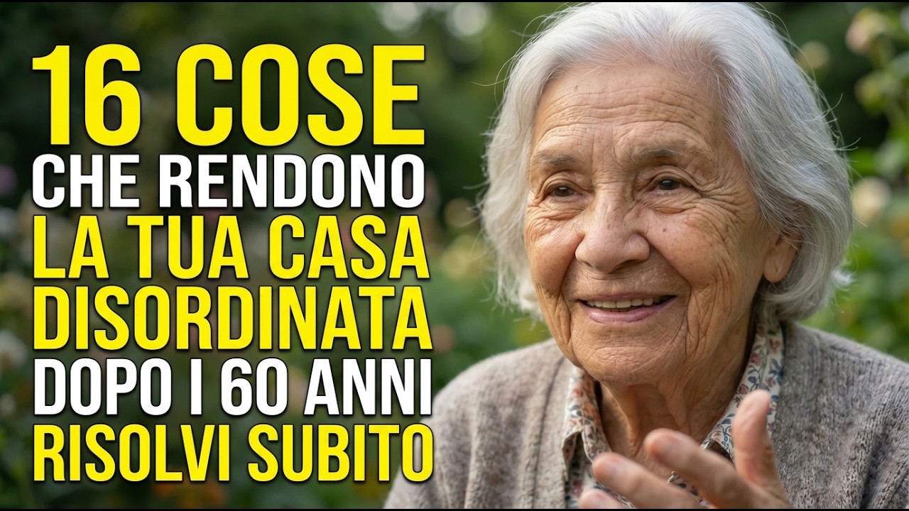 Ho 84 anni... Queste 16 cose fanno sembrare la tua casa disordinata dopo i 60 anni