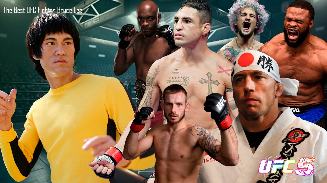 EA Sports UFC 5  Top 6 Bruce Lee vs  everyone PS