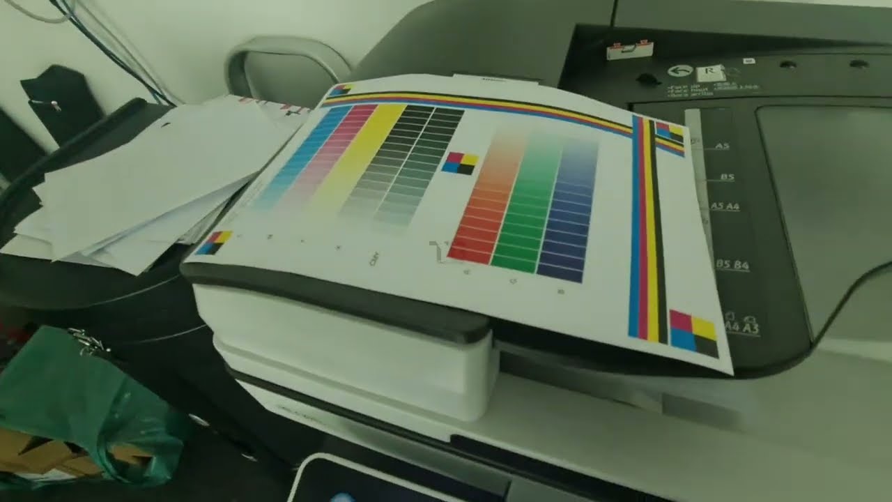 How to Access Service Mode on Ricoh MP C2011 Printer | Test Page